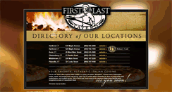 Desktop Screenshot of firstandlasttavern.com